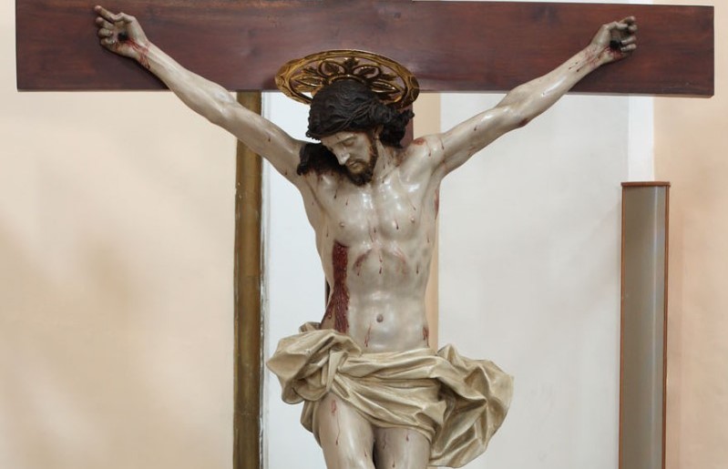 Santagata: Il crocifisso ligneo di Giovanni Antonio Colicci nella Chiesa della SS. Trinità