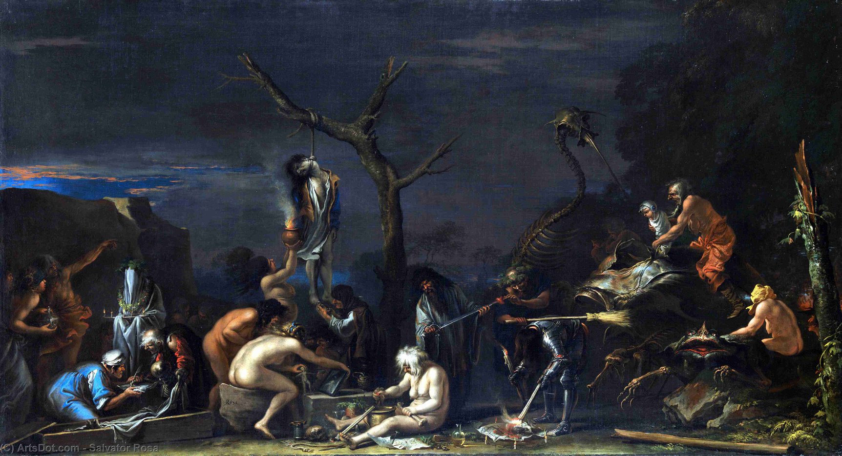 L’incredibile ed il fantastico secondo Salvator Rosa