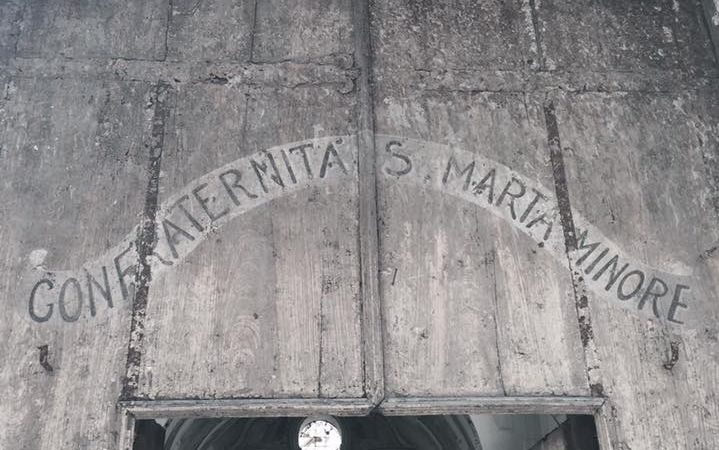 La Confraternita di Santa Marta minore, detta “di Santa Martella”