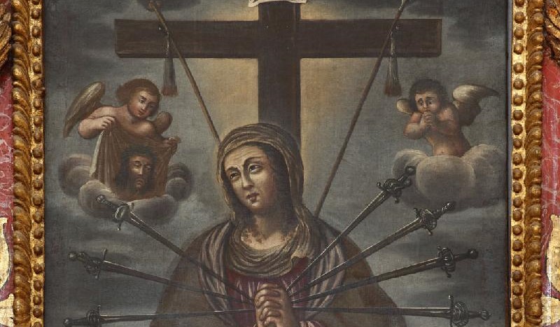 Maria SS. Dolorosa nella cappella laicale dell’Università di Casal di Principe