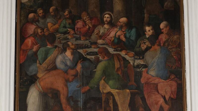 L’Ultima cena del Signore di Girolamo Muziano