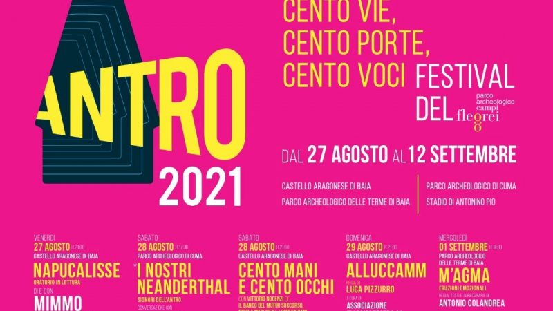ANTRO 2021 – Festival del Parco archeologico dei Campi Flegrei